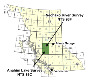Nechako and Anahim Survey Area