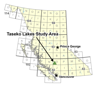 Taseko Lakes Study Area